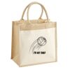 Pocket Jute Midi Tote Thumbnail