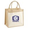 Pocket Jute Midi Tote Thumbnail