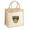 Pocket Jute Midi Tote Thumbnail