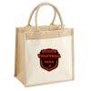 Pocket Jute Midi Tote Thumbnail