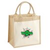 Pocket Jute Midi Tote Thumbnail