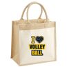 Pocket Jute Midi Tote Thumbnail