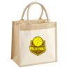 Pocket Jute Midi Tote Thumbnail