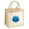 Pocket Jute Midi Tote Thumbnail