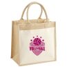 Pocket Jute Midi Tote Thumbnail