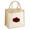 Pocket Jute Midi Tote Thumbnail