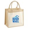 Pocket Jute Midi Tote Thumbnail