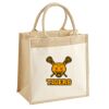 Pocket Jute Midi Tote Thumbnail