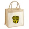 Pocket Jute Midi Tote Thumbnail