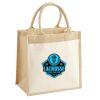 Pocket Jute Midi Tote Thumbnail