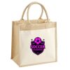 Pocket Jute Midi Tote Thumbnail