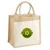 Pocket Jute Midi Tote Thumbnail