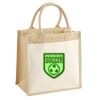 Pocket Jute Midi Tote Thumbnail