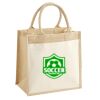 Pocket Jute Midi Tote Thumbnail