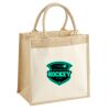 Pocket Jute Midi Tote Thumbnail