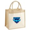 Pocket Jute Midi Tote Thumbnail