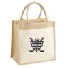 Pocket Jute Midi Tote Thumbnail