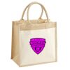 Pocket Jute Midi Tote Thumbnail
