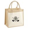 Pocket Jute Midi Tote Thumbnail