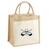 Pocket Jute Midi Tote Thumbnail