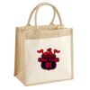Pocket Jute Midi Tote Thumbnail