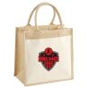 Pocket Jute Midi Tote Thumbnail