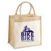 Pocket Jute Midi Tote Thumbnail