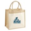 Pocket Jute Midi Tote Thumbnail