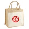 Pocket Jute Midi Tote Thumbnail