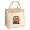 Pocket Jute Midi Tote Thumbnail