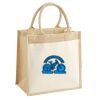 Pocket Jute Midi Tote Thumbnail
