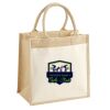 Pocket Jute Midi Tote Thumbnail