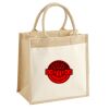Pocket Jute Midi Tote Thumbnail