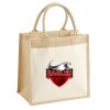 Pocket Jute Midi Tote Thumbnail