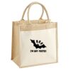 Pocket Jute Midi Tote Thumbnail