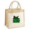 Pocket Jute Midi Tote Thumbnail