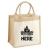 Pocket Jute Midi Tote Thumbnail
