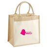 Pocket Jute Midi Tote Thumbnail