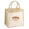 Pocket Jute Midi Tote Thumbnail