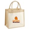 Pocket Jute Midi Tote Thumbnail