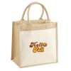 Pocket Jute Midi Tote Thumbnail