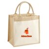 Pocket Jute Midi Tote Thumbnail