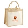 Pocket Jute Midi Tote Thumbnail