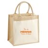 Pocket Jute Midi Tote Thumbnail