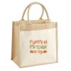 Pocket Jute Midi Tote Thumbnail