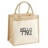 Pocket Jute Midi Tote Thumbnail