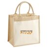Pocket Jute Midi Tote Thumbnail