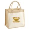 Pocket Jute Midi Tote Thumbnail