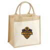 Pocket Jute Midi Tote Thumbnail