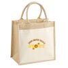 Pocket Jute Midi Tote Thumbnail